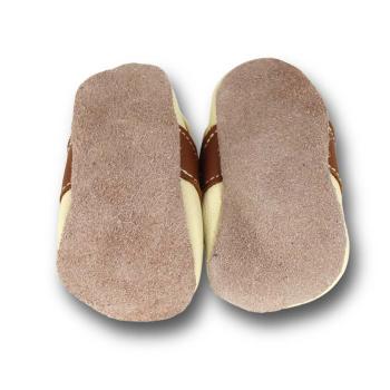 Kindergartenschuhe Löwe auf beige